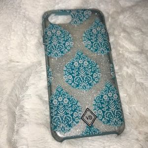 Vera Bradley glitter case!💙✨